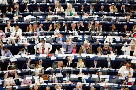  7 Juin 2016 - Les député européens votent à Strasbourg
