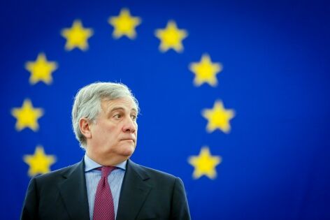  24 Octobre 2017 - Antonio Tajani Président du Parlement européen à Strasbourg